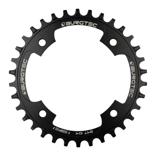 Burgtec 104mm BCD Outside Fit E-Bike Steel Thick Thin Chainring 34T [Shimano] - Papanui Cycles