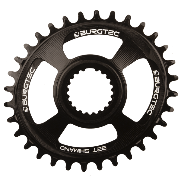Burgtec Shimano Direct Mount Oval Thick Thin Chainring - Papanui Cycles