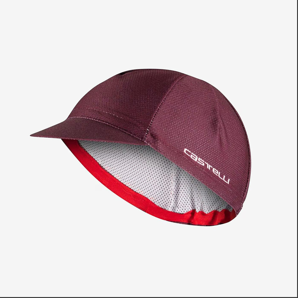 Castelli Premio Cycling Cap Deep Bordeaux