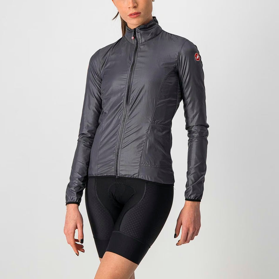 Castelli Aria Shell Jacket Women's Dark Gray