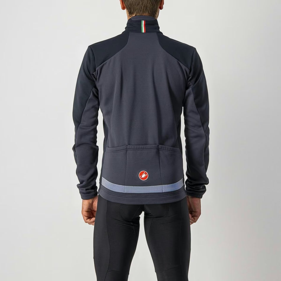 Castelli Transition 2 Jacket Men's Light Black/Dark Gray-Sil