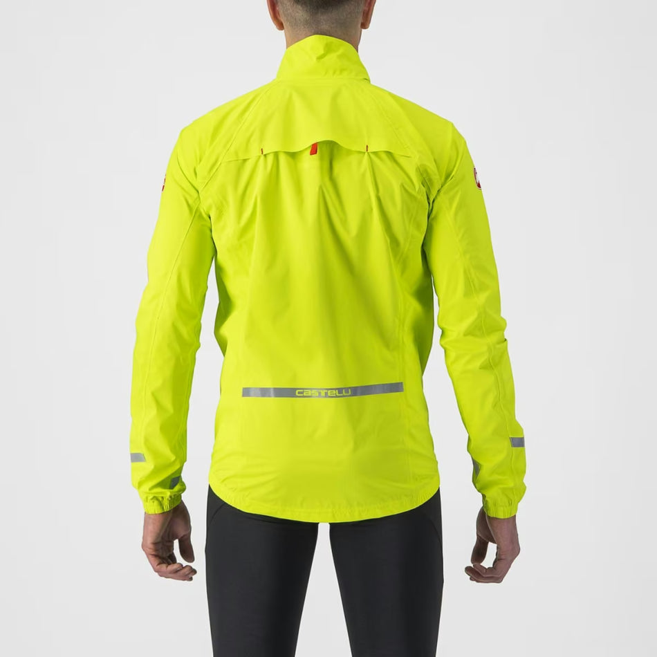 Castelli Emergency 2 Rain Jacket Men's Electric Lime