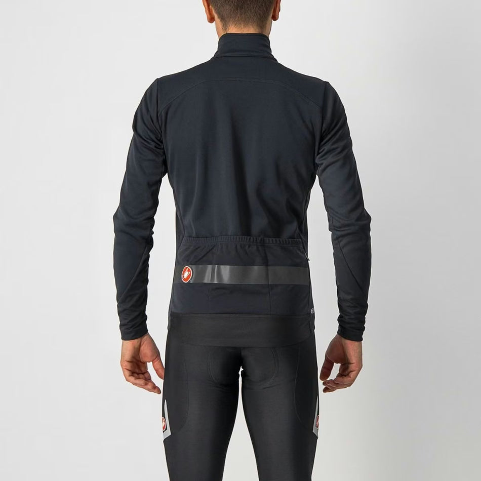 Castelli Raddoppia 3 Jacket Men's Light Black/Reflex