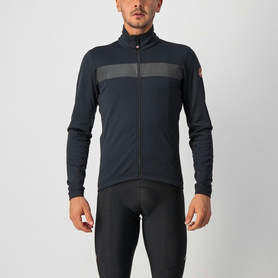 Castelli Raddoppia 3 Jacket Men's Light Black/Reflex