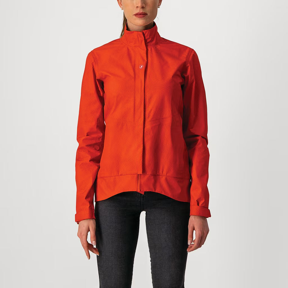 Castelli Commuter Reflex Jacket Women's Fiery Red