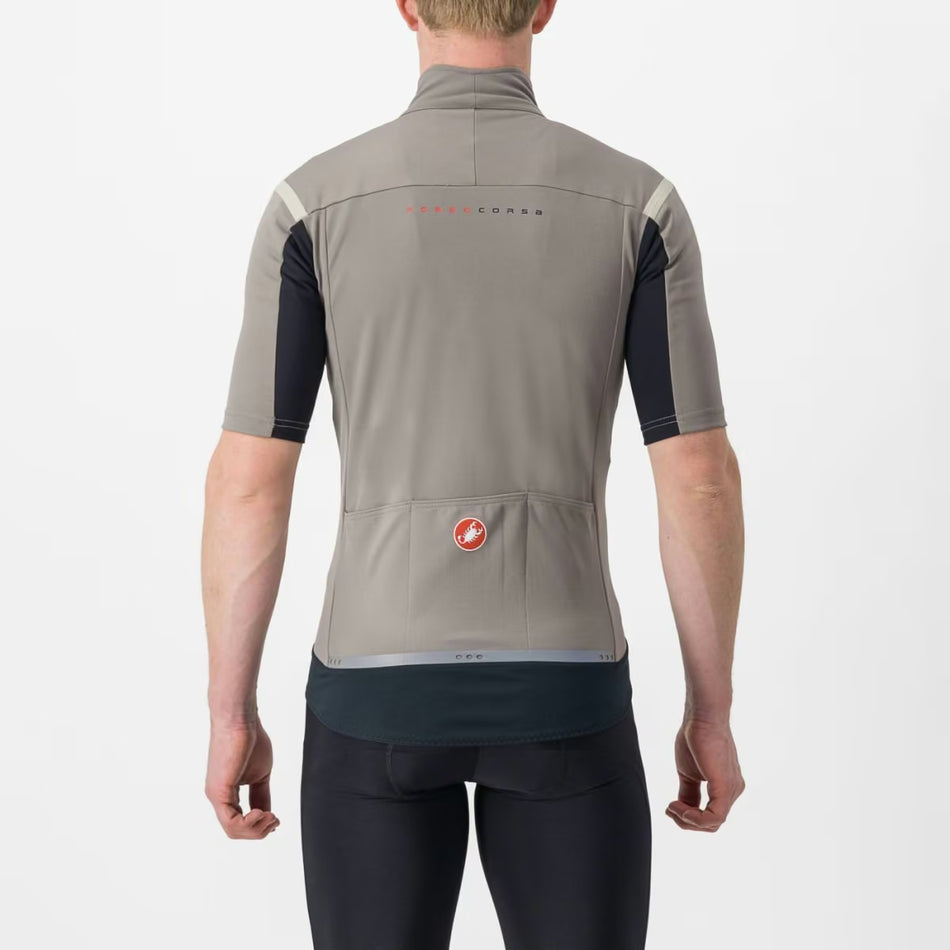 Castelli Gabba RoS 2 Jacket Men's Nickel Gray/Travertine Gra