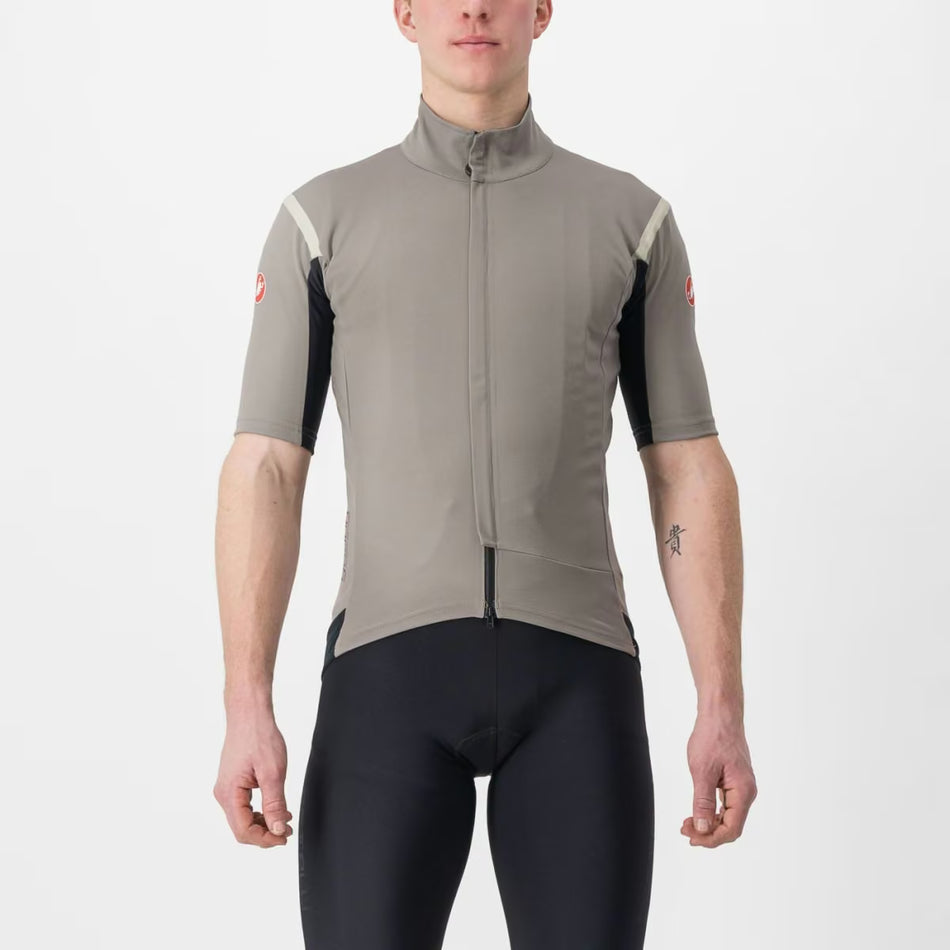 Castelli Gabba RoS 2 Jacket Men's Nickel Gray/Travertine Gra