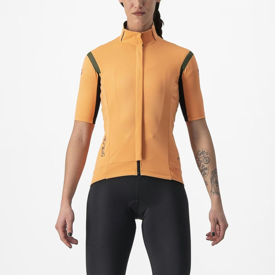 Castelli Gabba RoS 2 Jacket Women's Melon/Military Green
