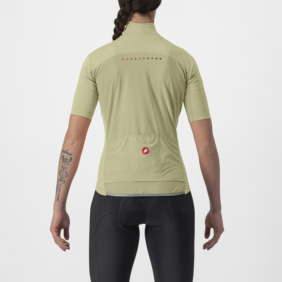 Castelli Perfetto RoS 2 Wind Jersey Women's Green Tea