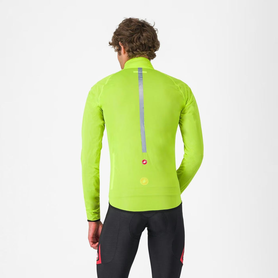 Castelli Squall Shell Jacket Men's Electric Lime
