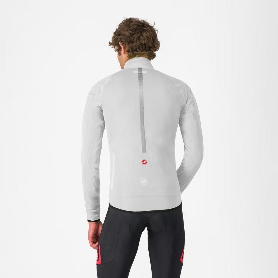 Castelli Squall Shell Jacket Men's Silver Gray