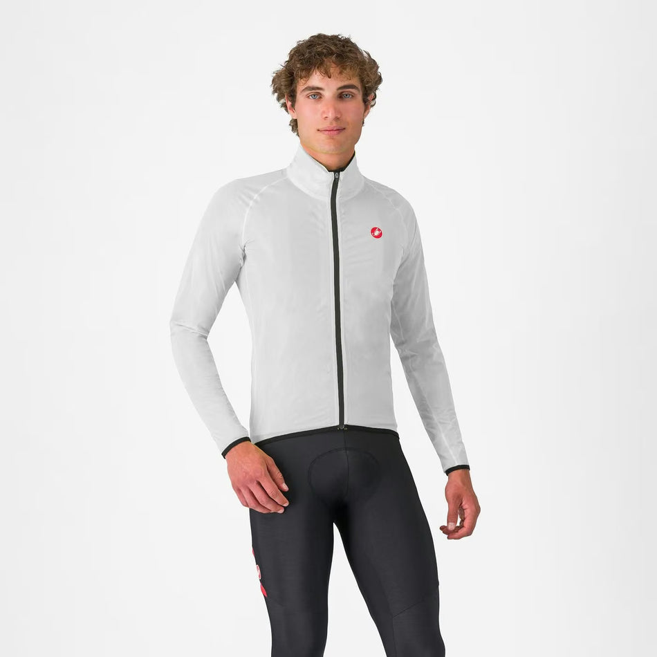 Castelli Squall Shell Jacket Men's Silver Gray