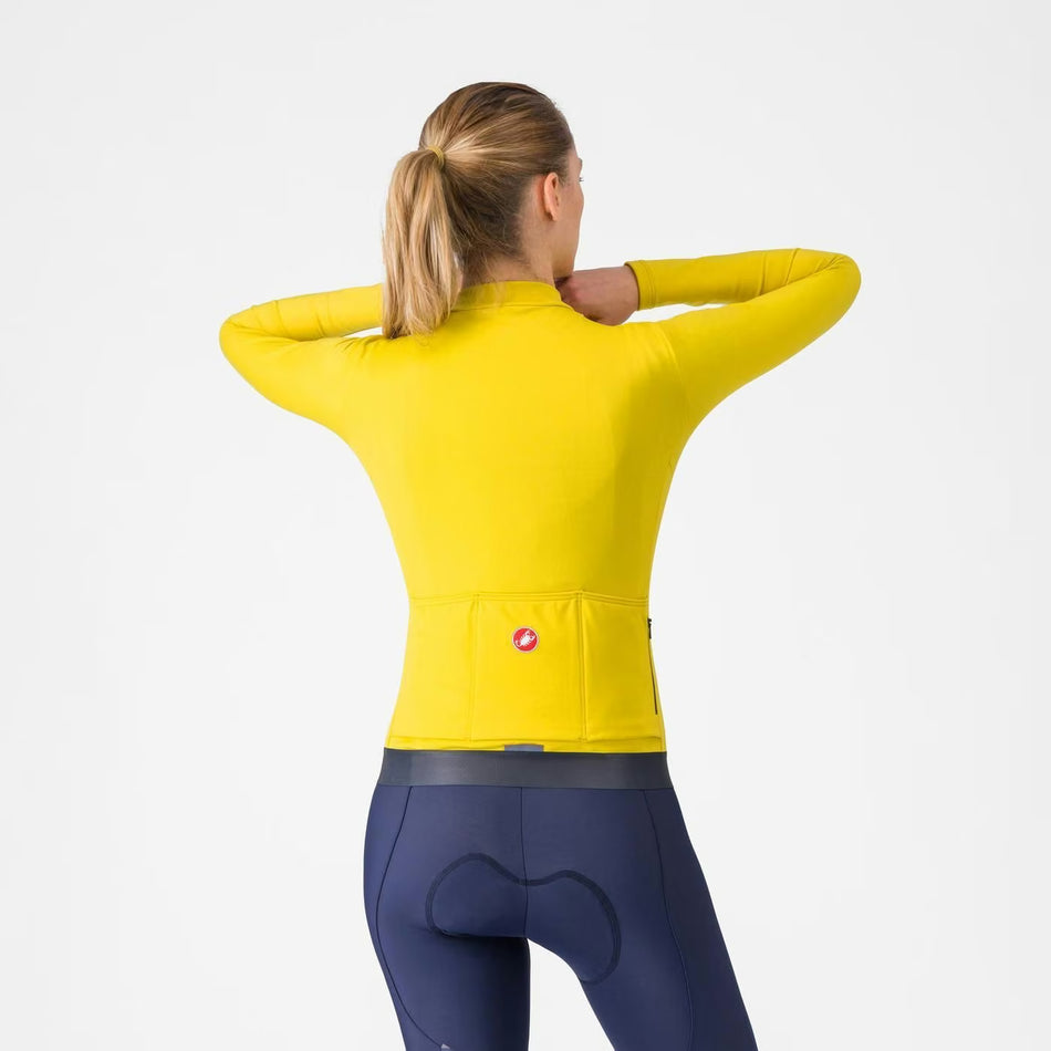 Castelli Espresso Thermal Jersey Women's Mango Mojito / Dary
