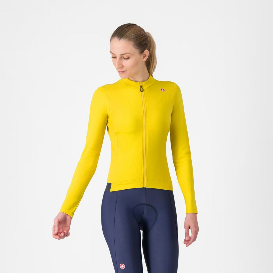 Castelli Espresso Thermal Jersey Women's Mango Mojito / Dary