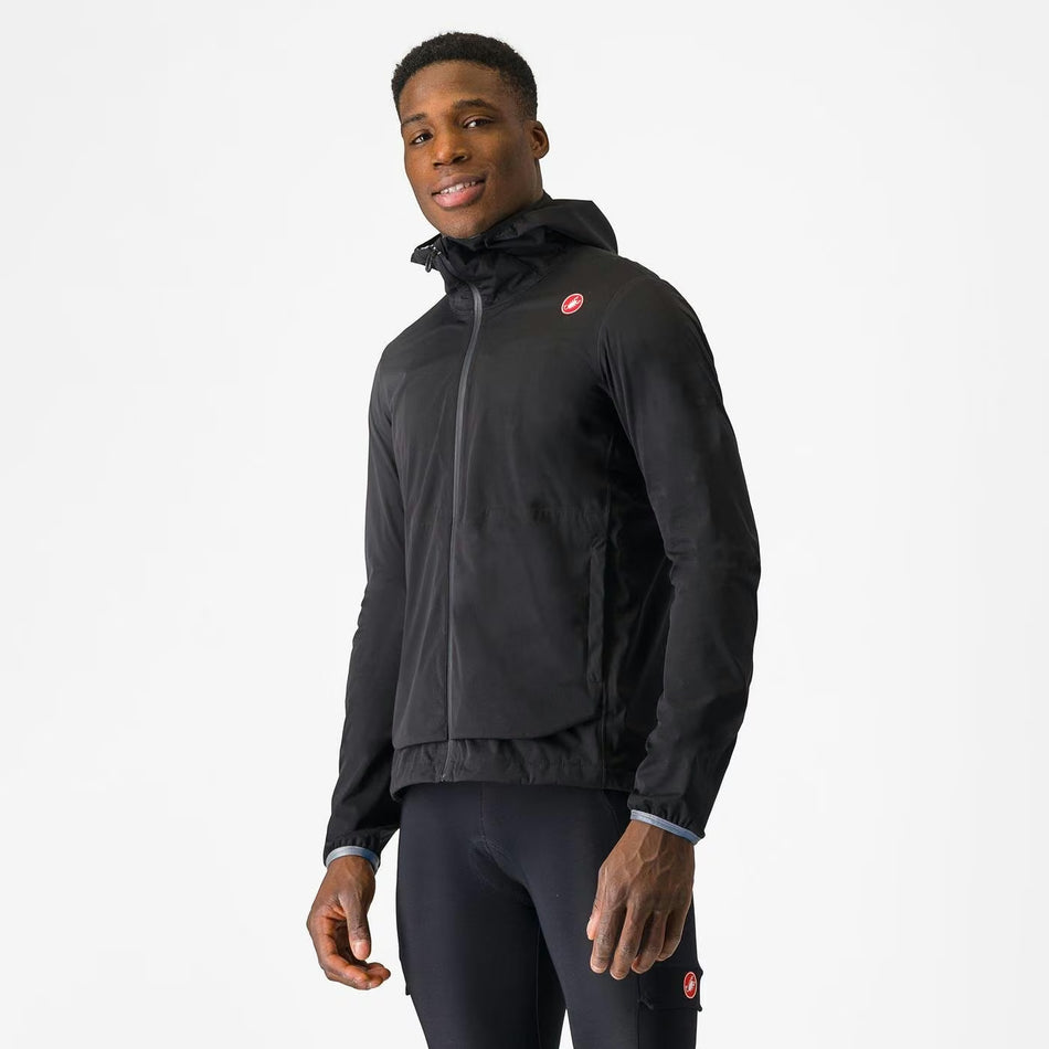 Castelli Unlimited Rain Jacket Men's Light Black