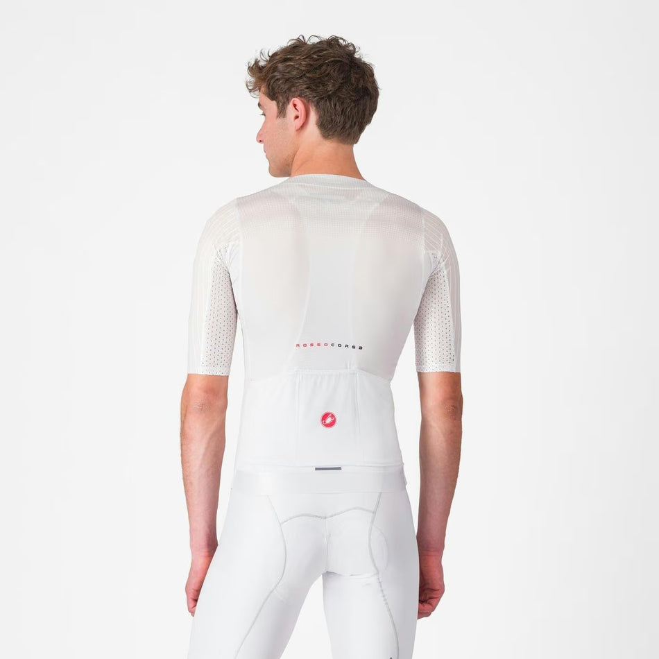 Castelli Aero Race 8S Jersey White