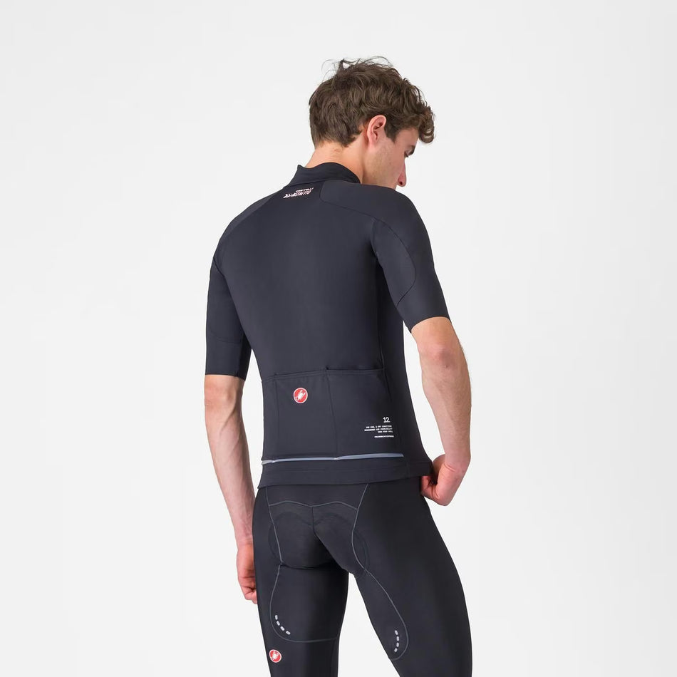 Castelli DO.DI.CI Short Sleeve Jacket Men's Light Black