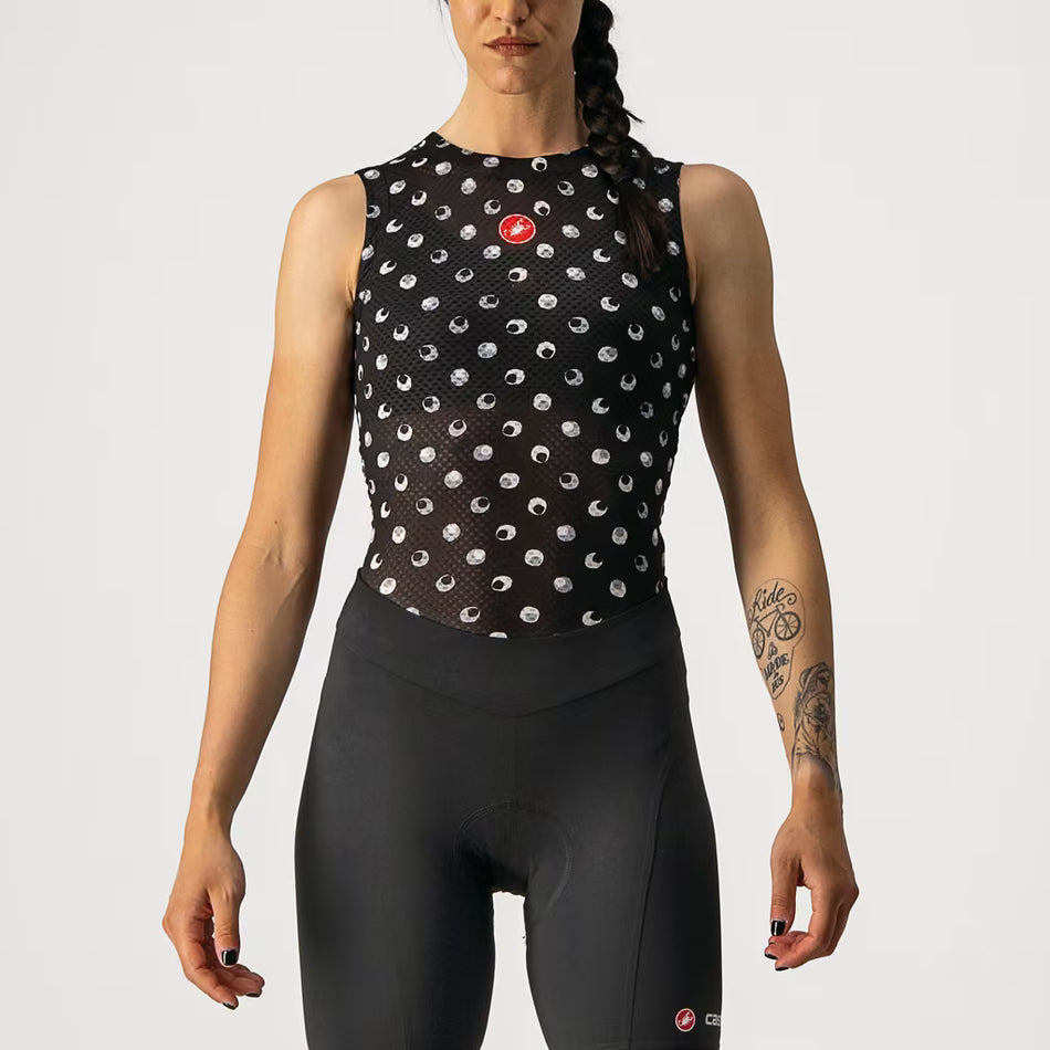 Castelli Pro Mesh 3 Sleeveless Baselayer Women's Light Black