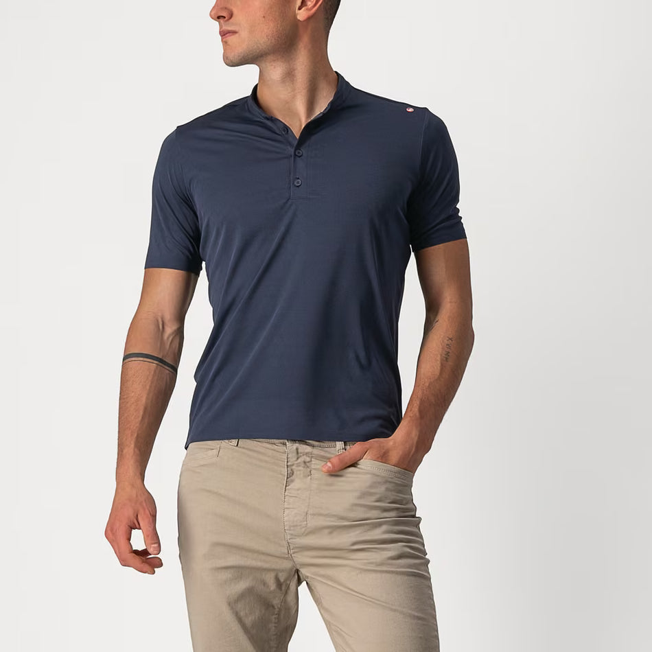 Castelli Tech 2 Polo Men's Savile Blue
