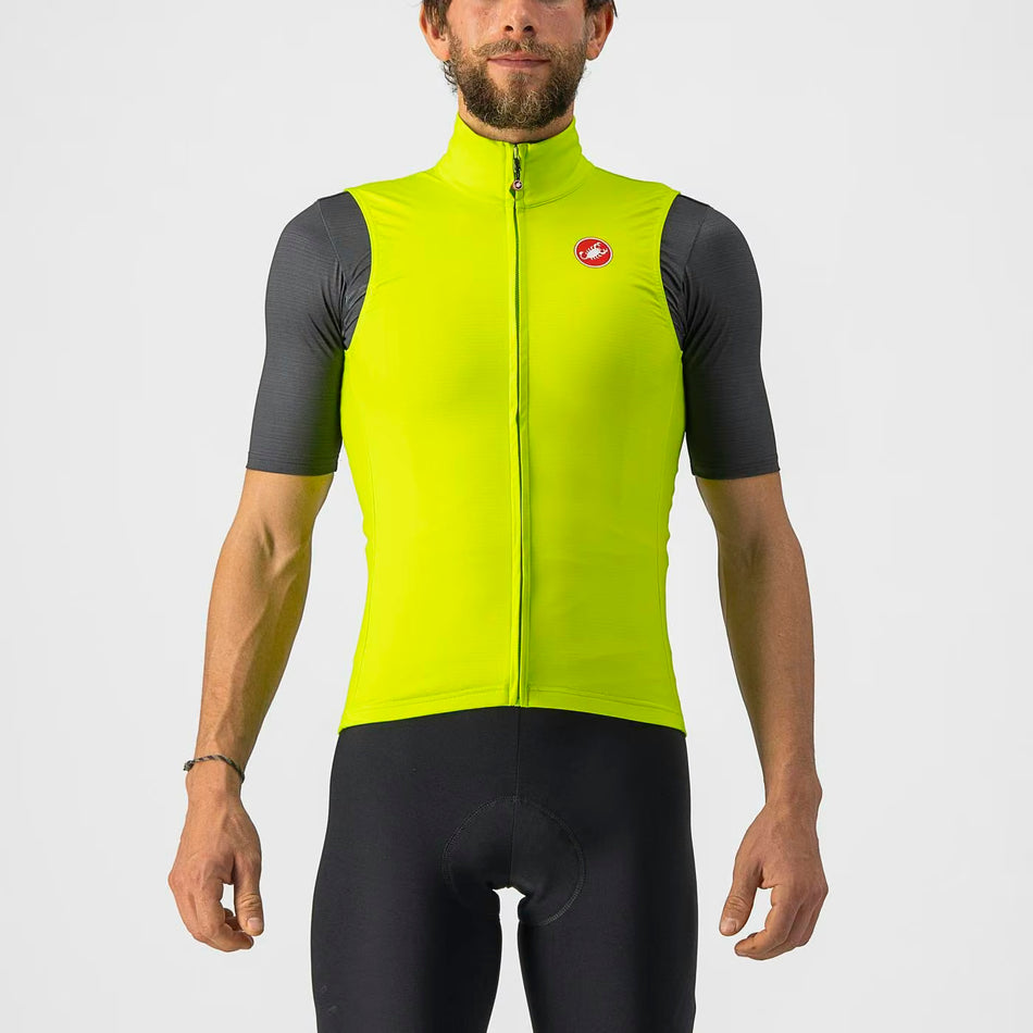 Castelli Pro Thermal Mid Vest Men's Electric Lime
