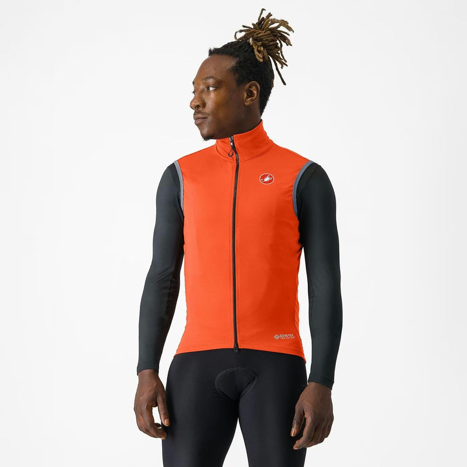 Castelli Perfetto RoS 2 Vest Men's Brilliant Orange