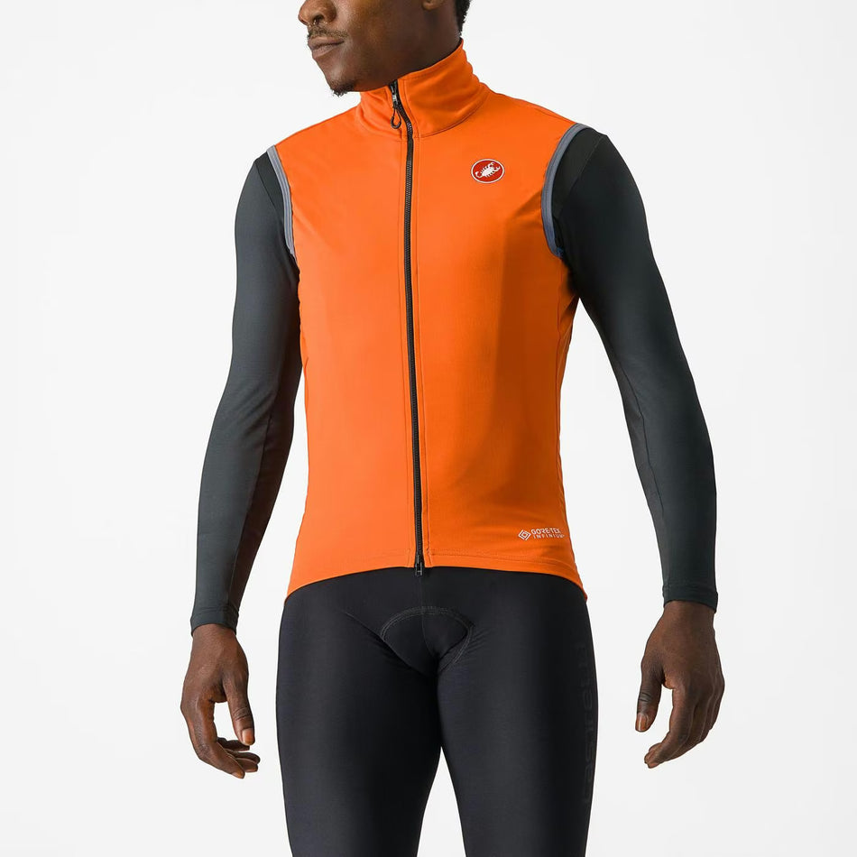 Castelli Perfetto RoS 2 Vest Men's Red Orange