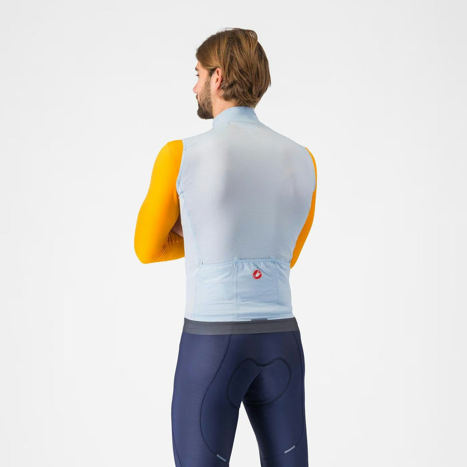 Castelli Espresso Vest Sky/Dark Grey