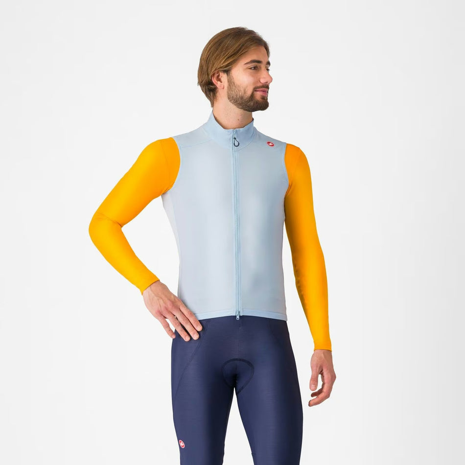 Castelli Espresso Vest Sky/Dark Grey