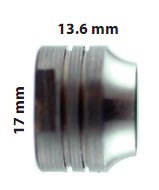 ACS Z Wheel Front/Rear Cone 17 x 13.6mm
