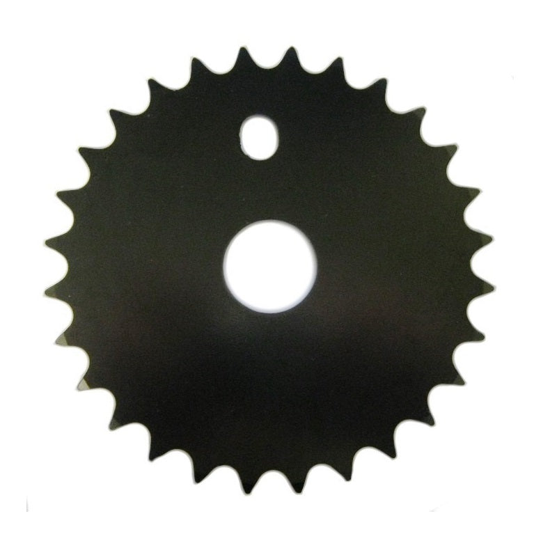 Chainring for One Piece Crank 28T Black - Papanui Cycles