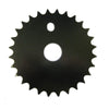 Chainring for One Piece Crank 28T Black - Papanui Cycles