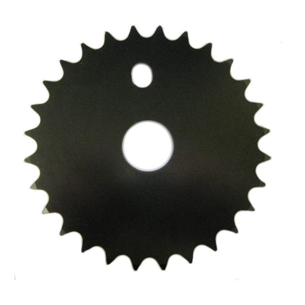 Chainring for One Piece Crank 28T Black - Papanui Cycles