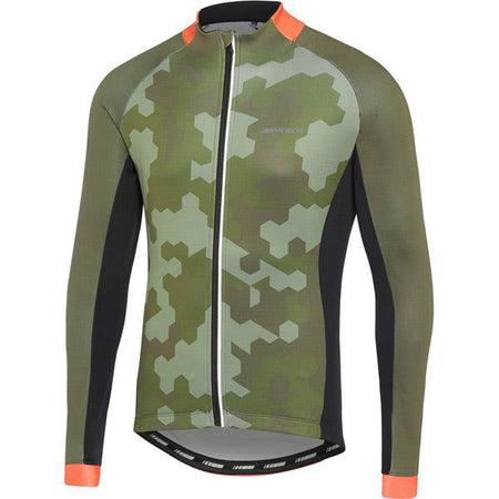 **Clearance** Sportive Mens Long Sleeve Thermal Roubaix Jersey - Papanui Cycles