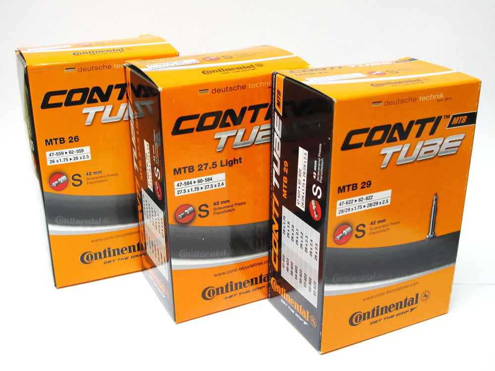 Continental Tour 26" & 650b 42mm Presta Tube - Papanui Cycles
