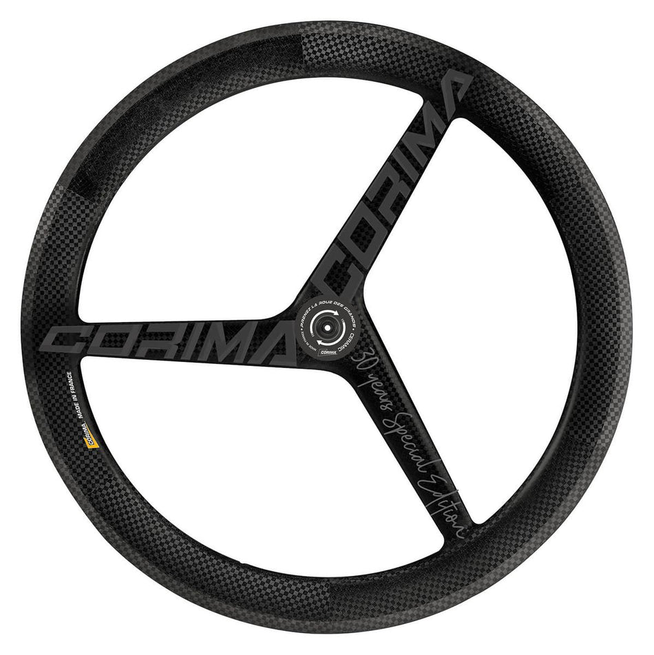 Corima Wheel Front Road 3 Spoke Disc Brake Clinche - Papanui Cycles