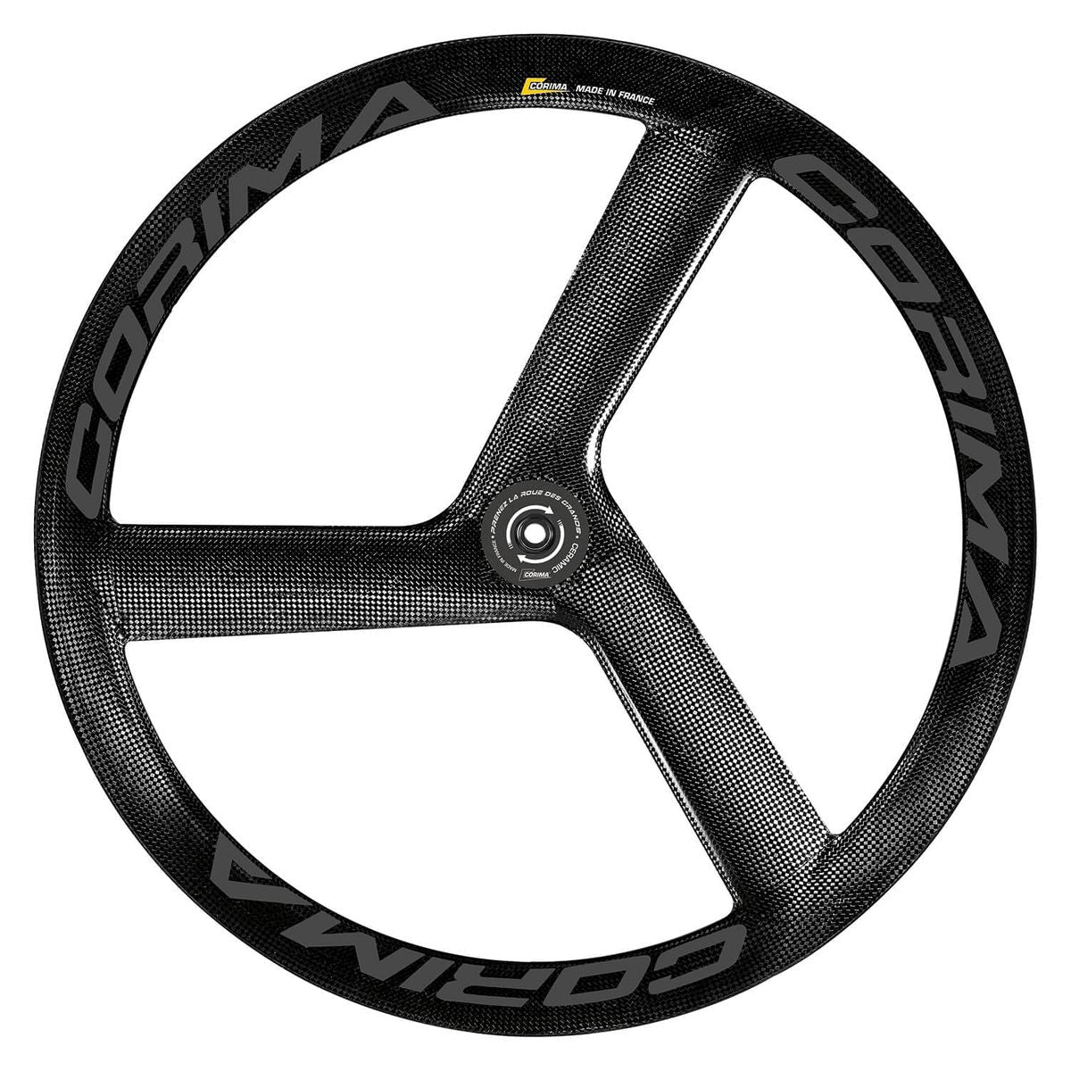 Corima Wheel Front Road 3 Spoke Disc Brake Clinche - Papanui Cycles