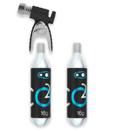 CrankBrothers Pump Sterling CO2 Inflator includes - Papanui Cycles