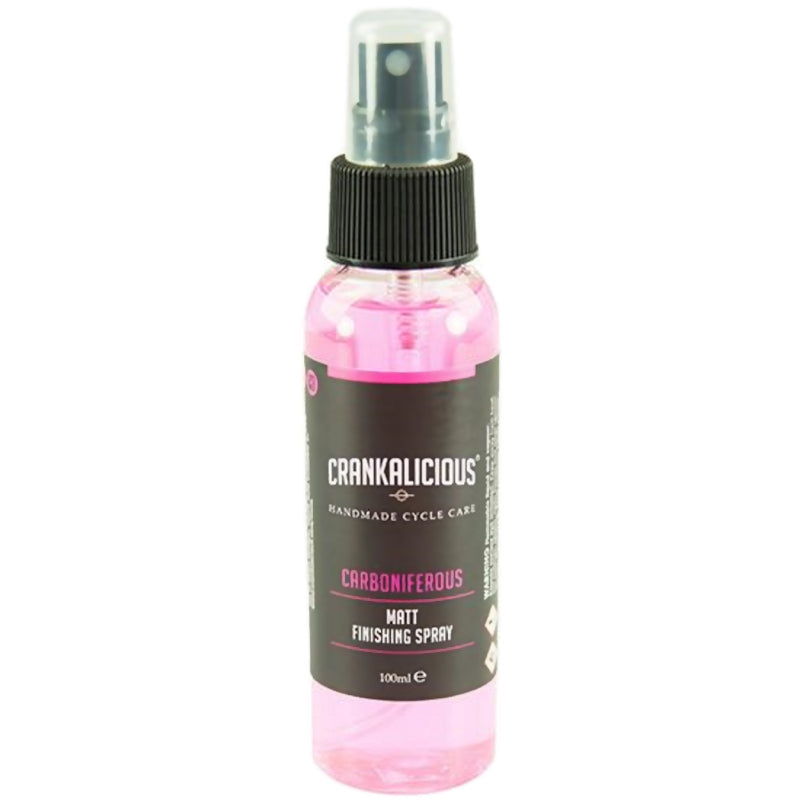 Crankalicious Carboniferous 100ml Matte Detailing Spray - Papanui Cycles