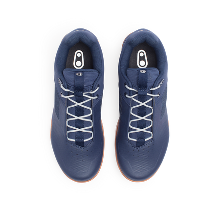 Crankbrothers Stamp Lace Navy/Silver - Papanui Cycles