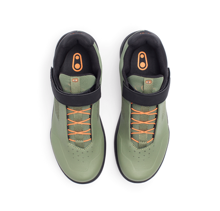 Crankbrothers Stamp Speedlace Green/Orange - Papanui Cycles