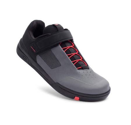 Crankbrothers Stamp Speedlace Grey/Red - Papanui Cycles