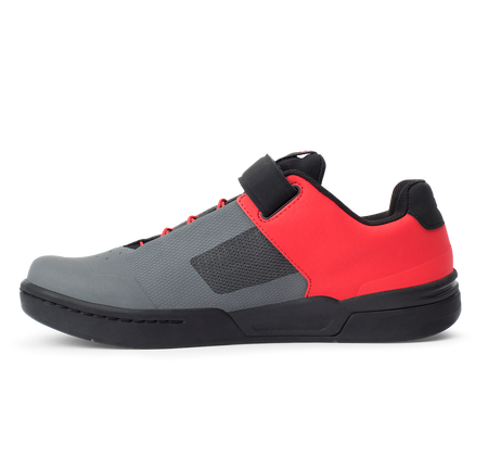 Crankbrothers Stamp Speedlace Grey/Red - Papanui Cycles