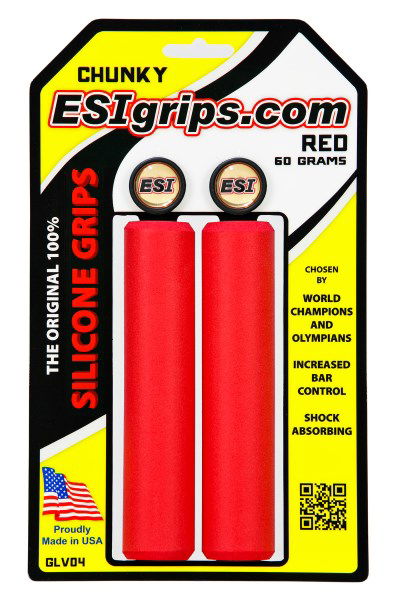 ESI Chunky Red 32mm - Papanui Cycles