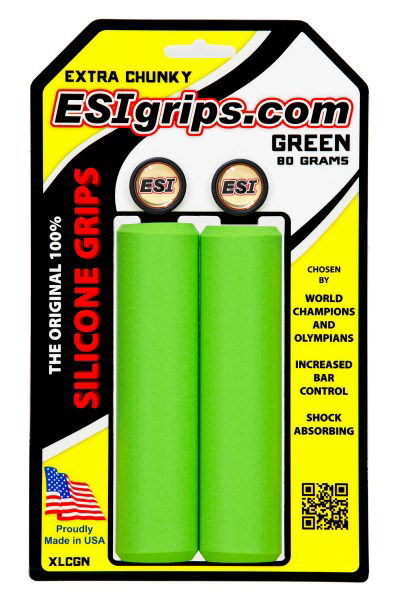 ESI Extra Chunky Green 34mm - Papanui Cycles