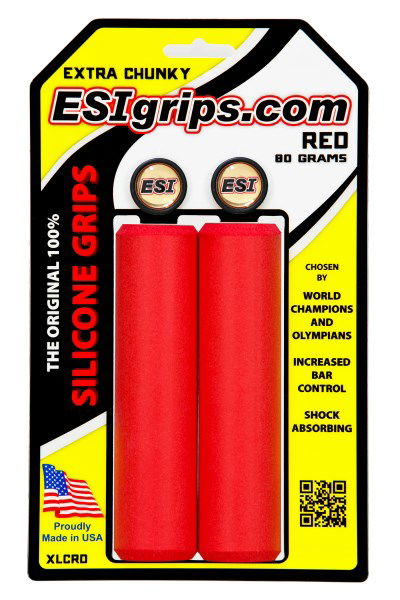 ESI Extra Chunky Red 34mm - Papanui Cycles