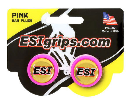 ESI Grip Plugs Pink - Papanui Cycles