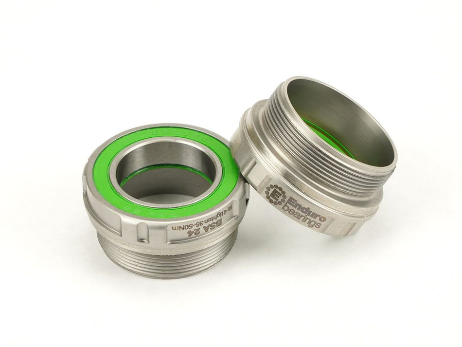 Enduro BSA Maxhit 440C Stainless Steel for 24mm - Papanui Cycles