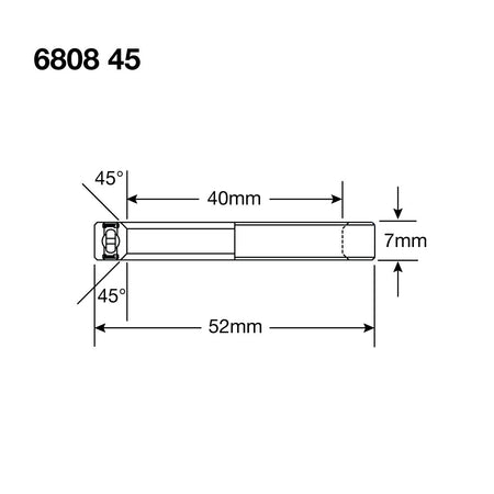 Enduro HS Bearing 1.5" 40 x 52 x 7 45° ID - Papanui Cycles