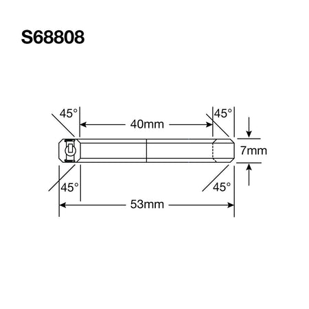 Enduro HS Bearing 1.5" 40 x 53 x 7 45x45° - Papanui Cycles