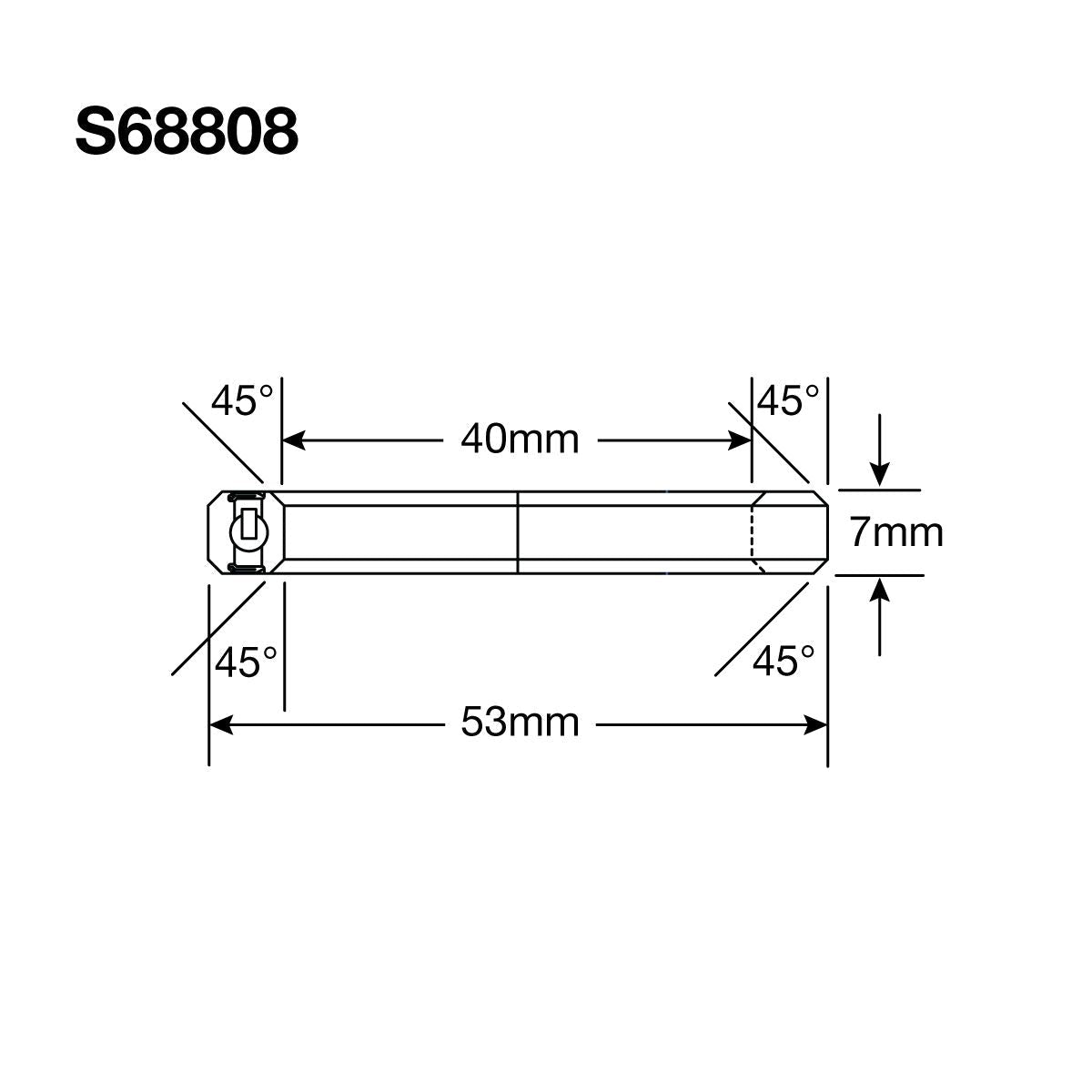 Enduro HS Bearing 1.5" 40 x 53 x 7 45x45° - Papanui Cycles